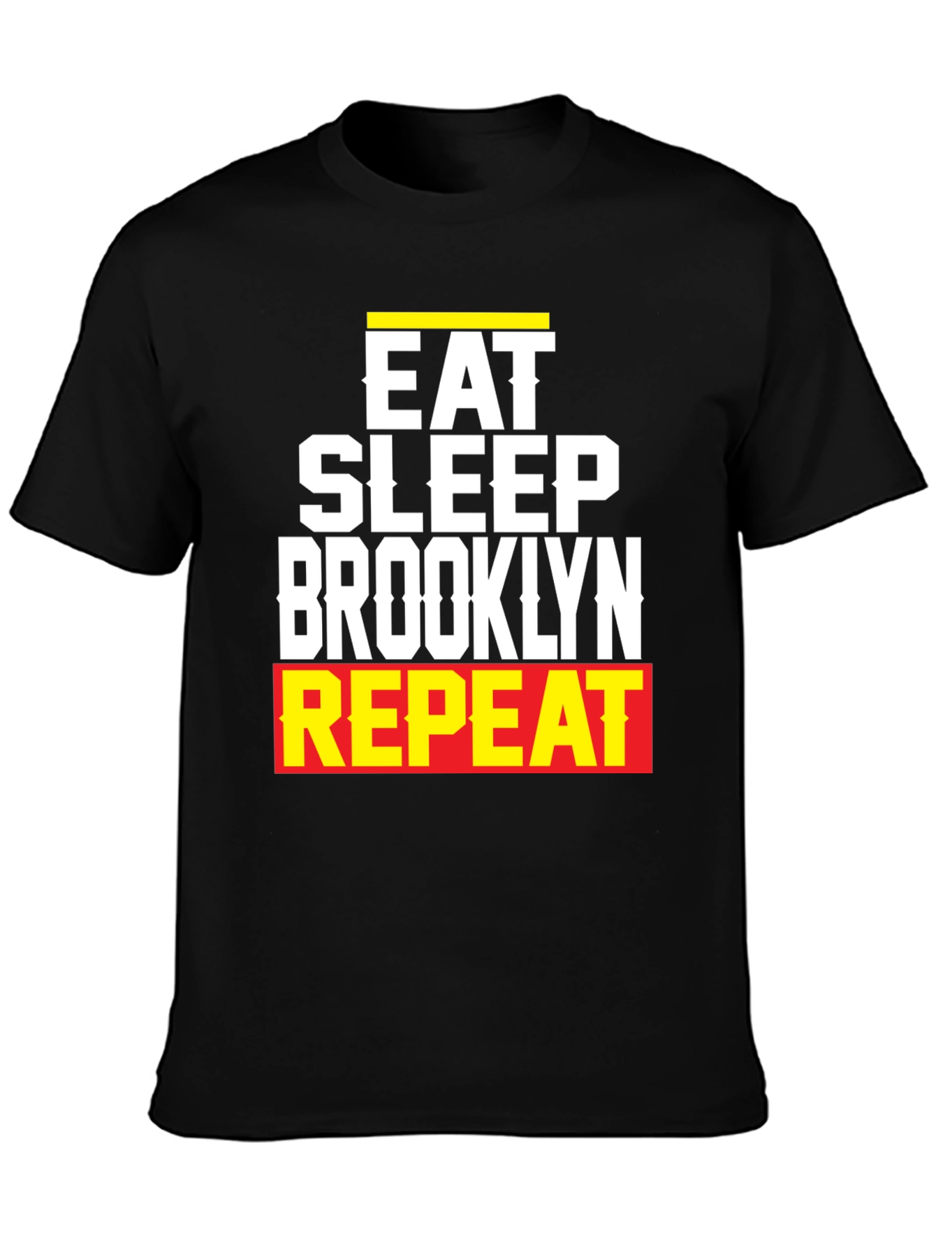 Eat Sleep Brooklyn Repeat Graphic Tee