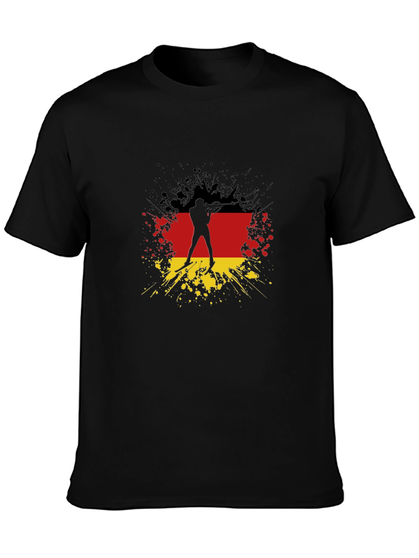 German Flag Biathlon T-Shirt