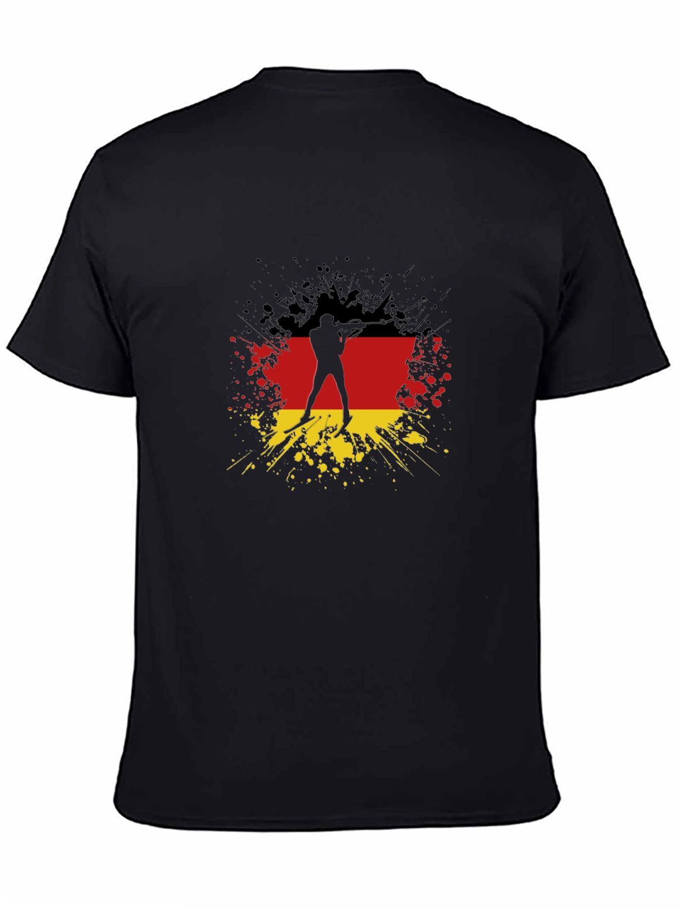 German Flag Biathlon T-Shirt
