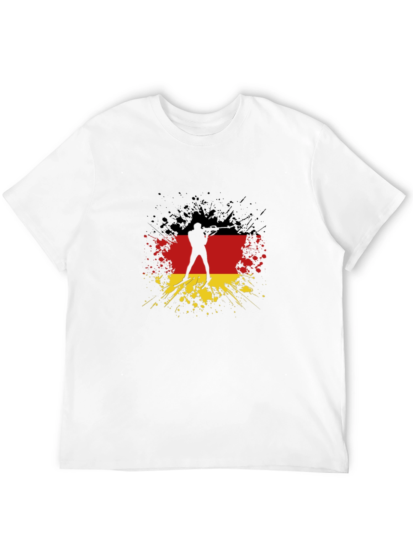 German Flag Biathlon T-Shirt