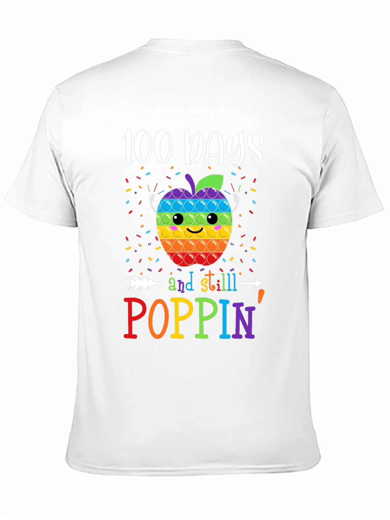 100 Days of School Poppin T-Shirt