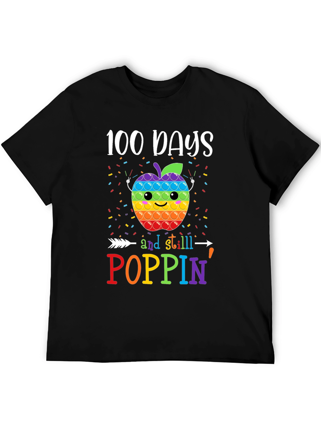 100 Days of School Poppin T-Shirt