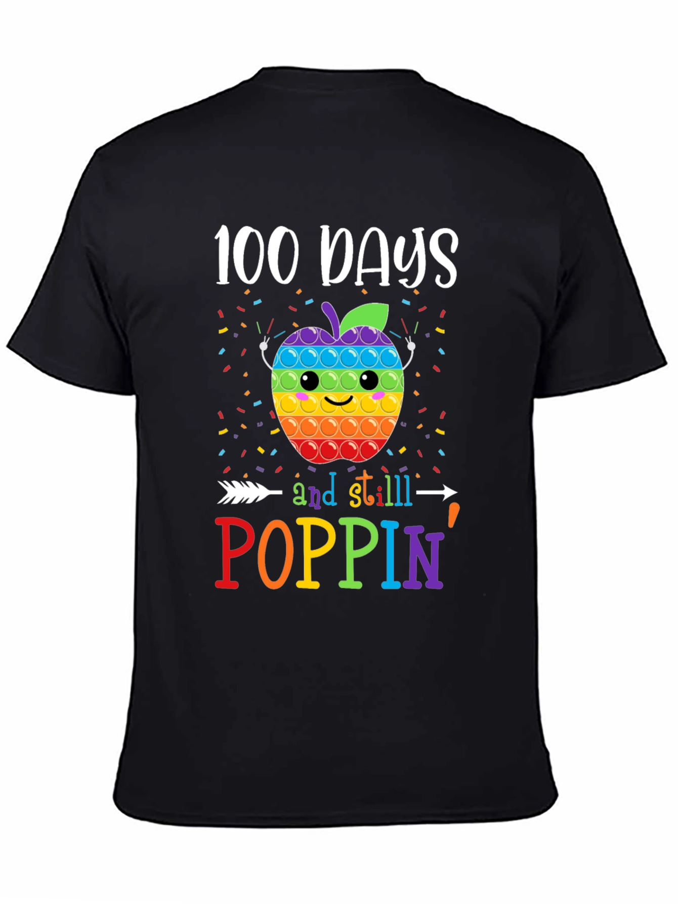 100 Days of School Poppin T-Shirt