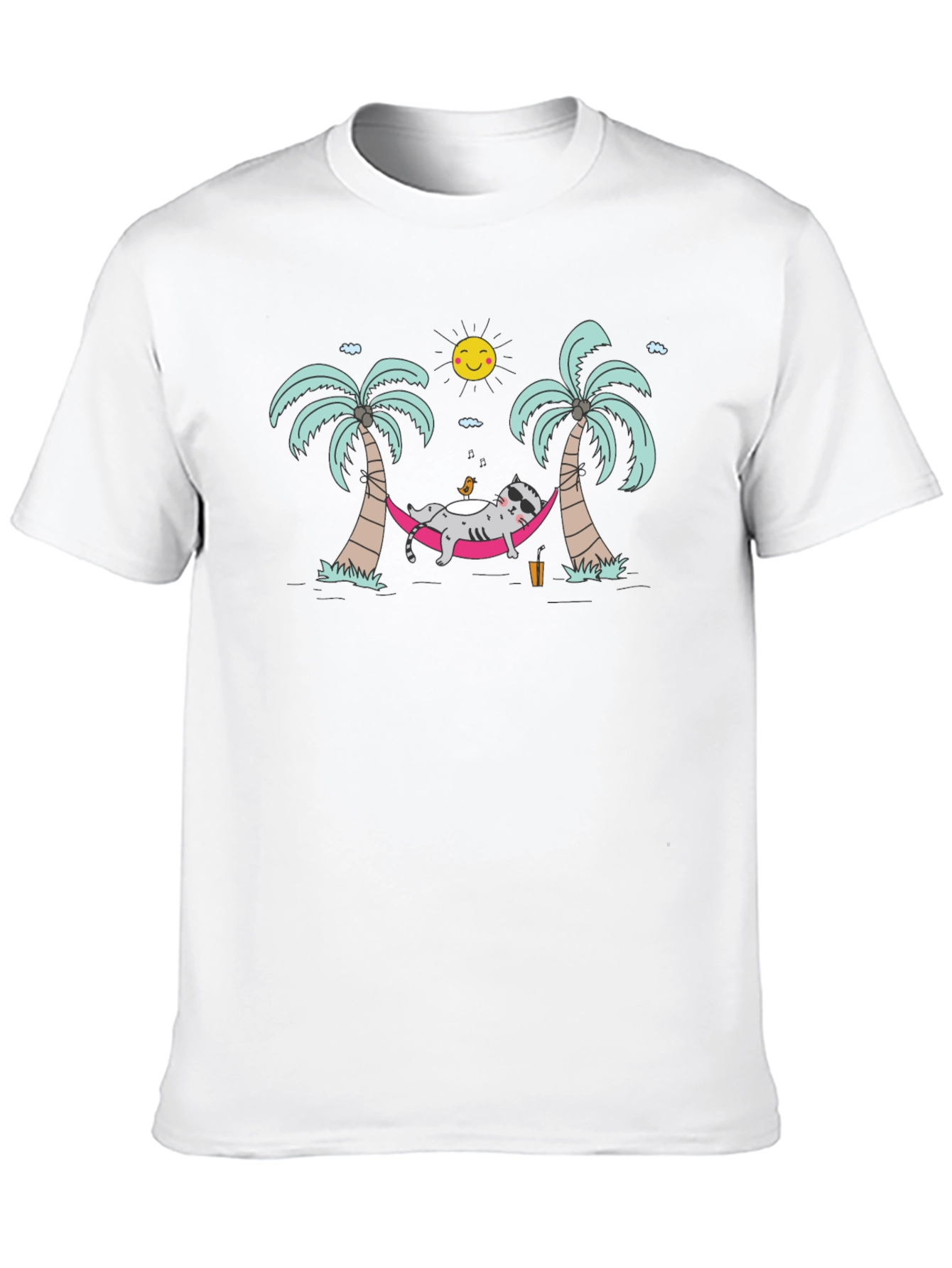 Relaxed Raccoon Hammock Tee