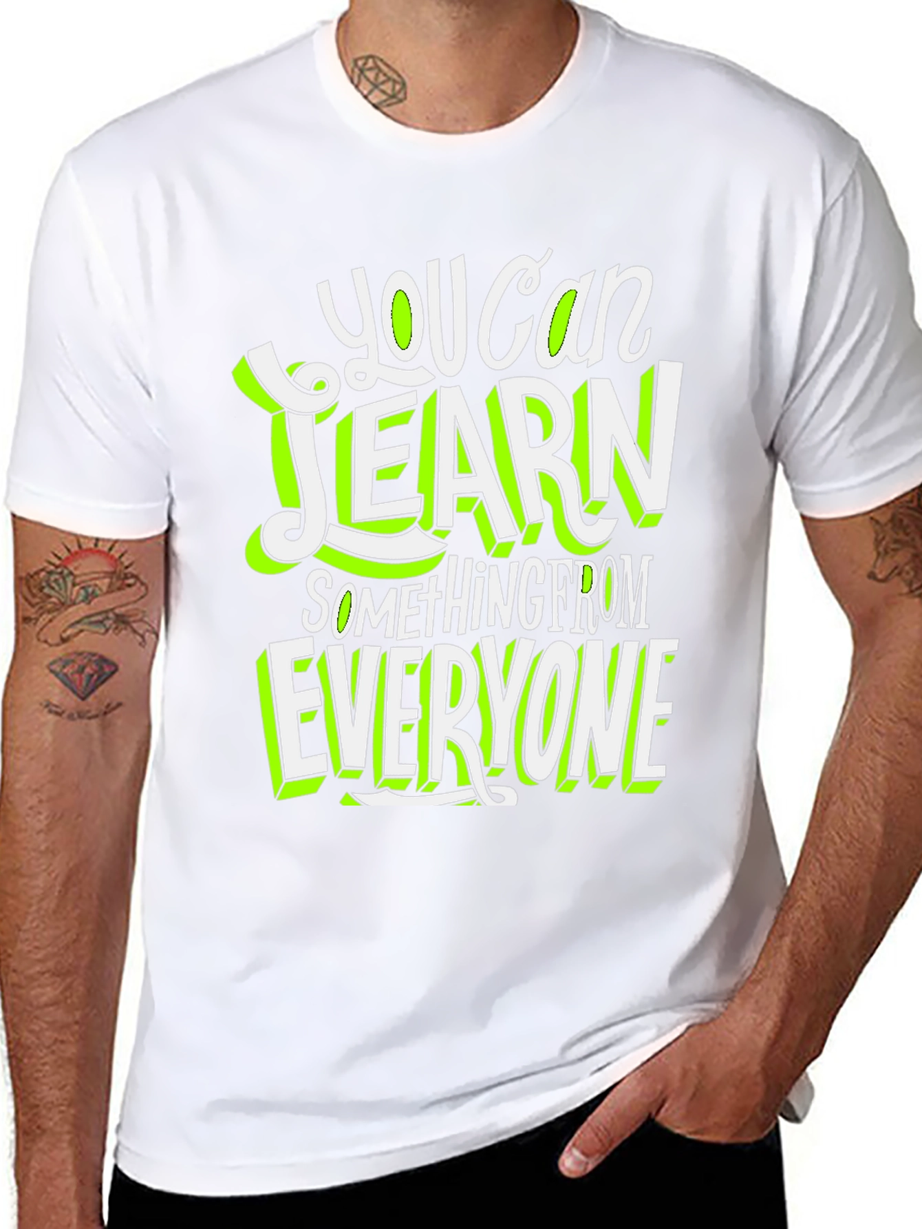 Learn From Everyone Graphic T-Shirt