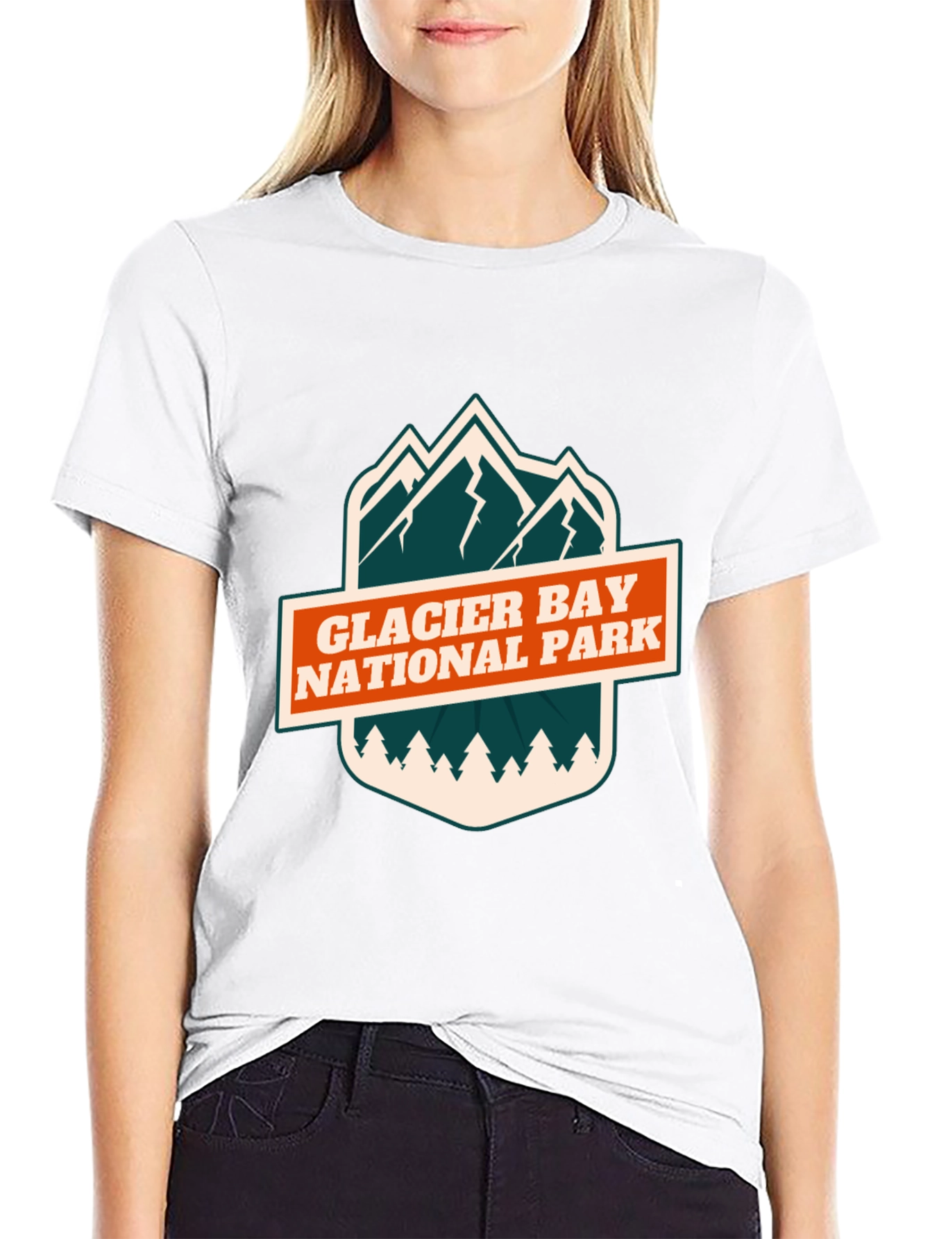 Glacier Bay National Park T-Shirt - Black