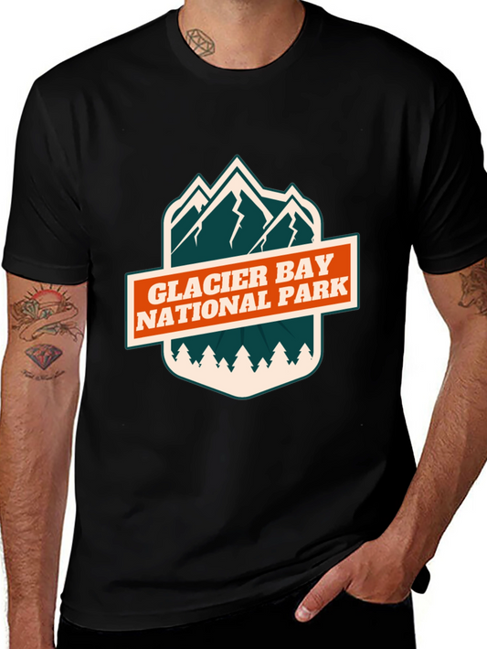 Glacier Bay National Park T-Shirt - Black