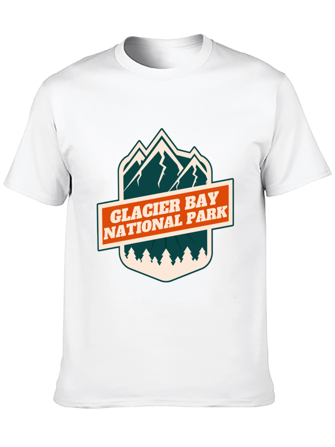 Glacier Bay National Park T-Shirt - Black