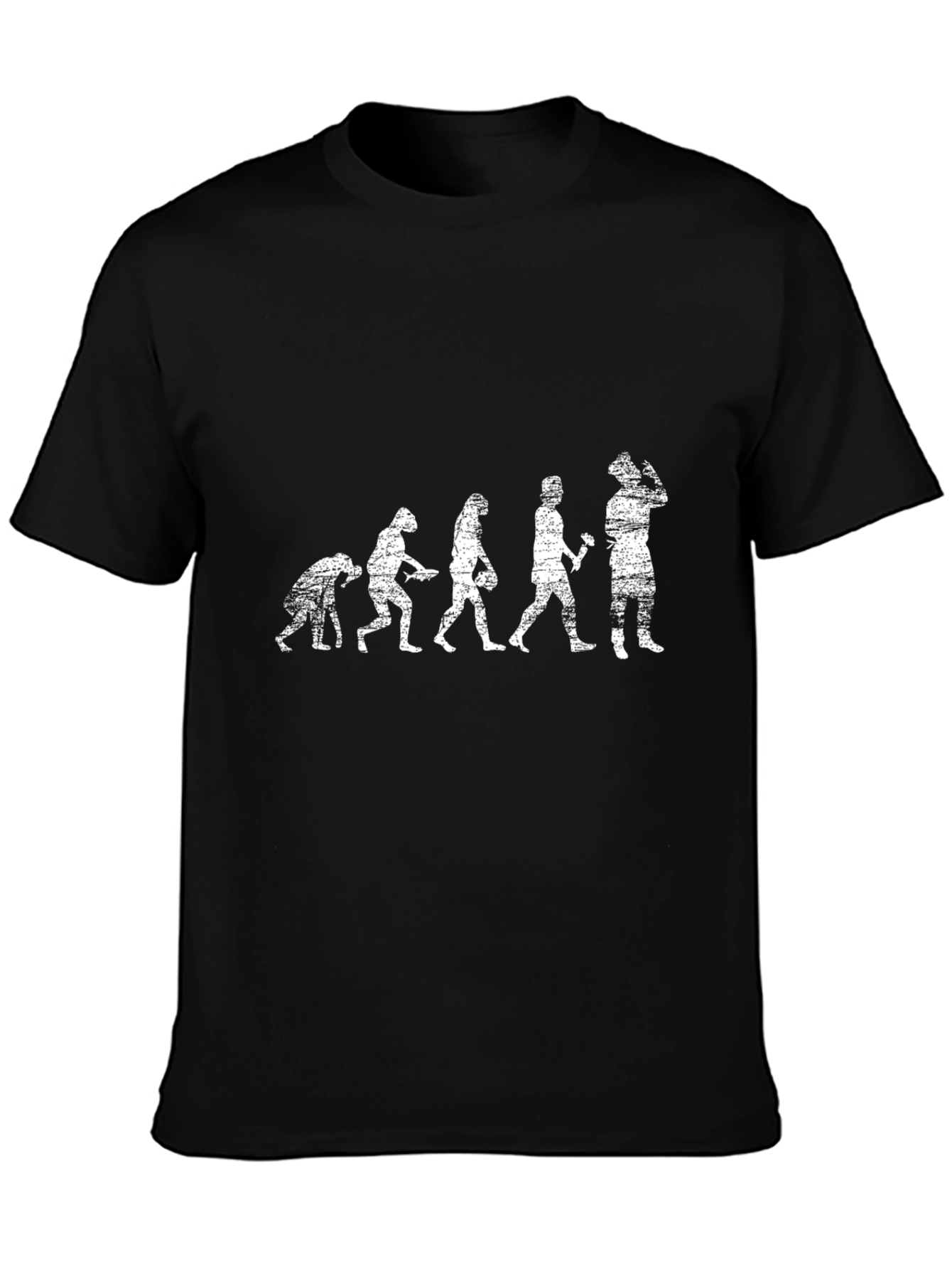Evolution of VR Black T-Shirt