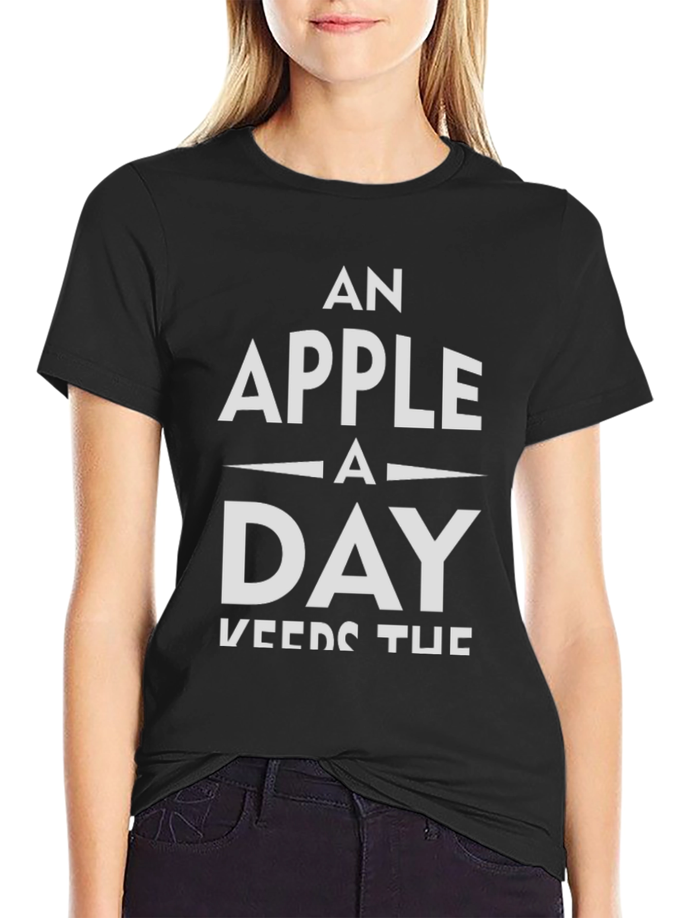 An Apple a Day T-Shirt - Healthy Living Tee