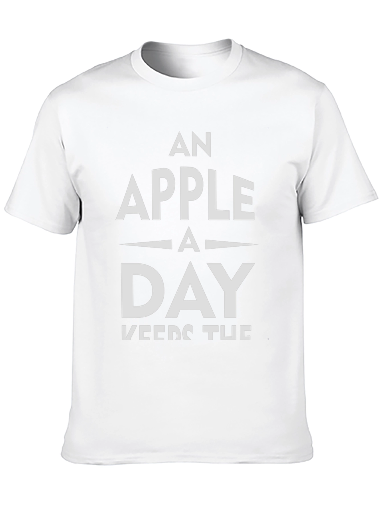 An Apple a Day T-Shirt - Healthy Living Tee