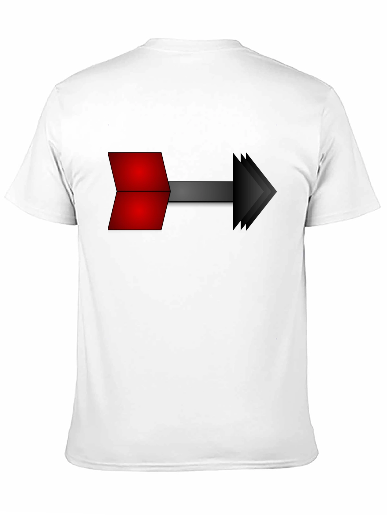 Arrow Graphic Black T-Shirt