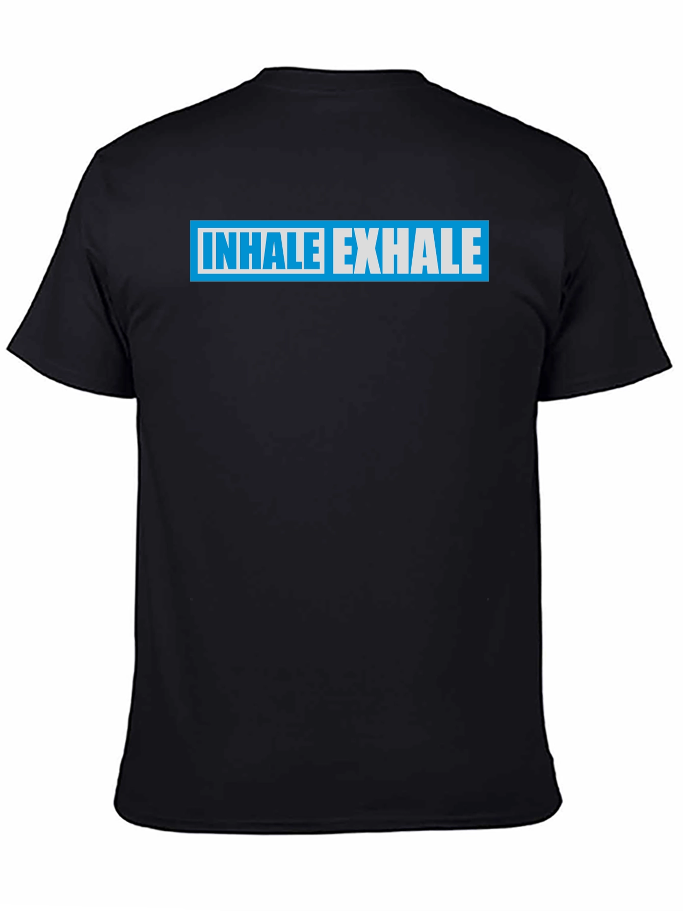 Inhale Exhale Graphic Tee - Black T-Shirt