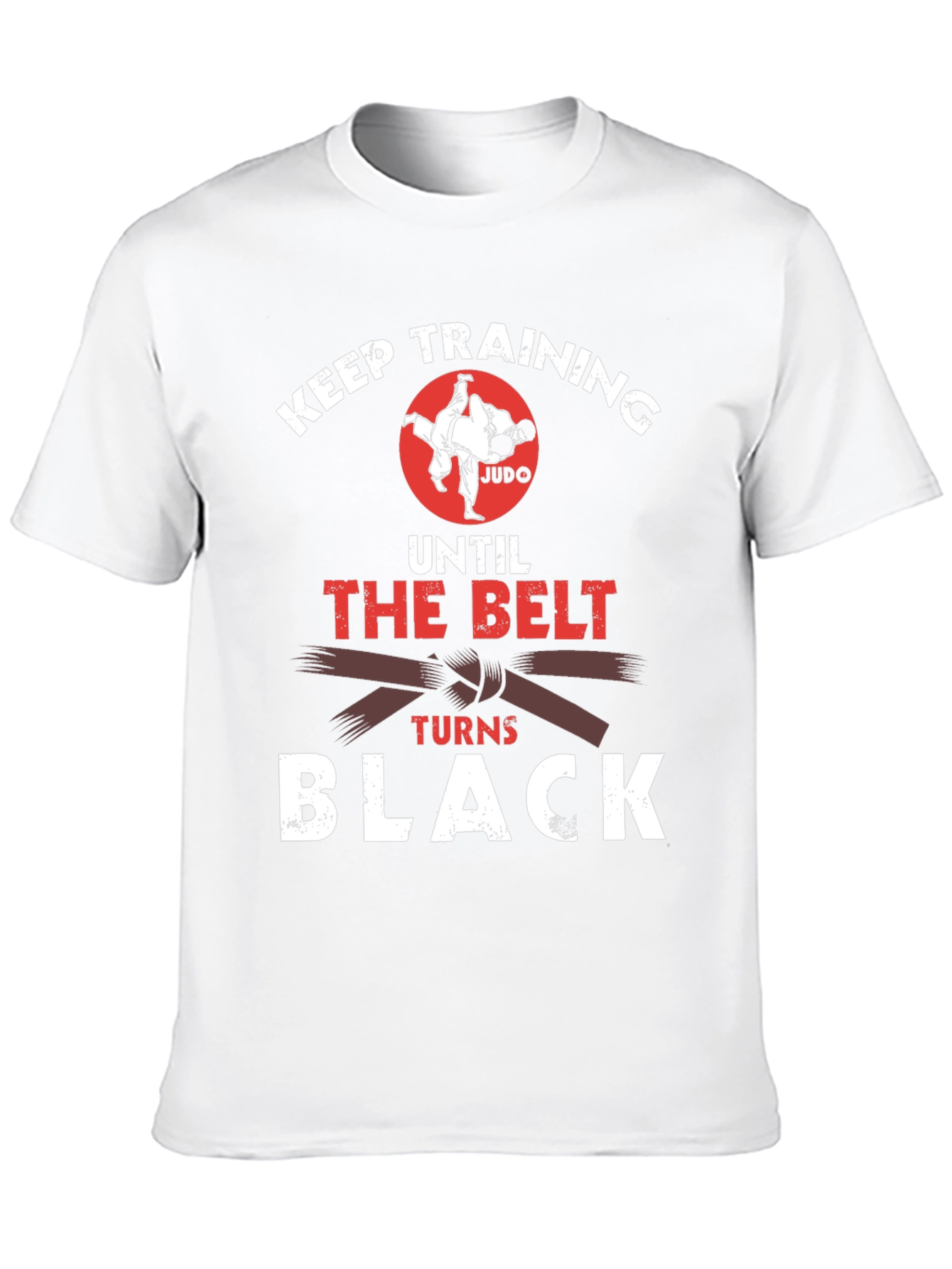 Judo Training Black Belt T-Shirt