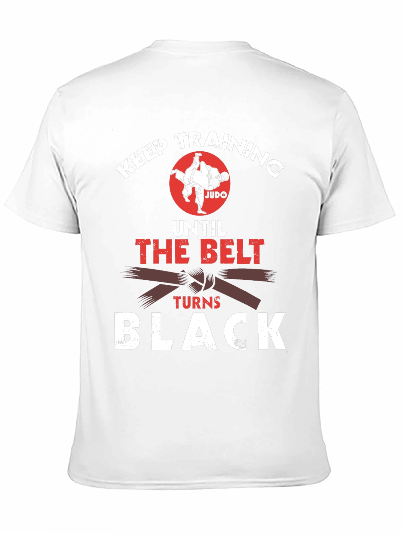 Judo Training Black Belt T-Shirt