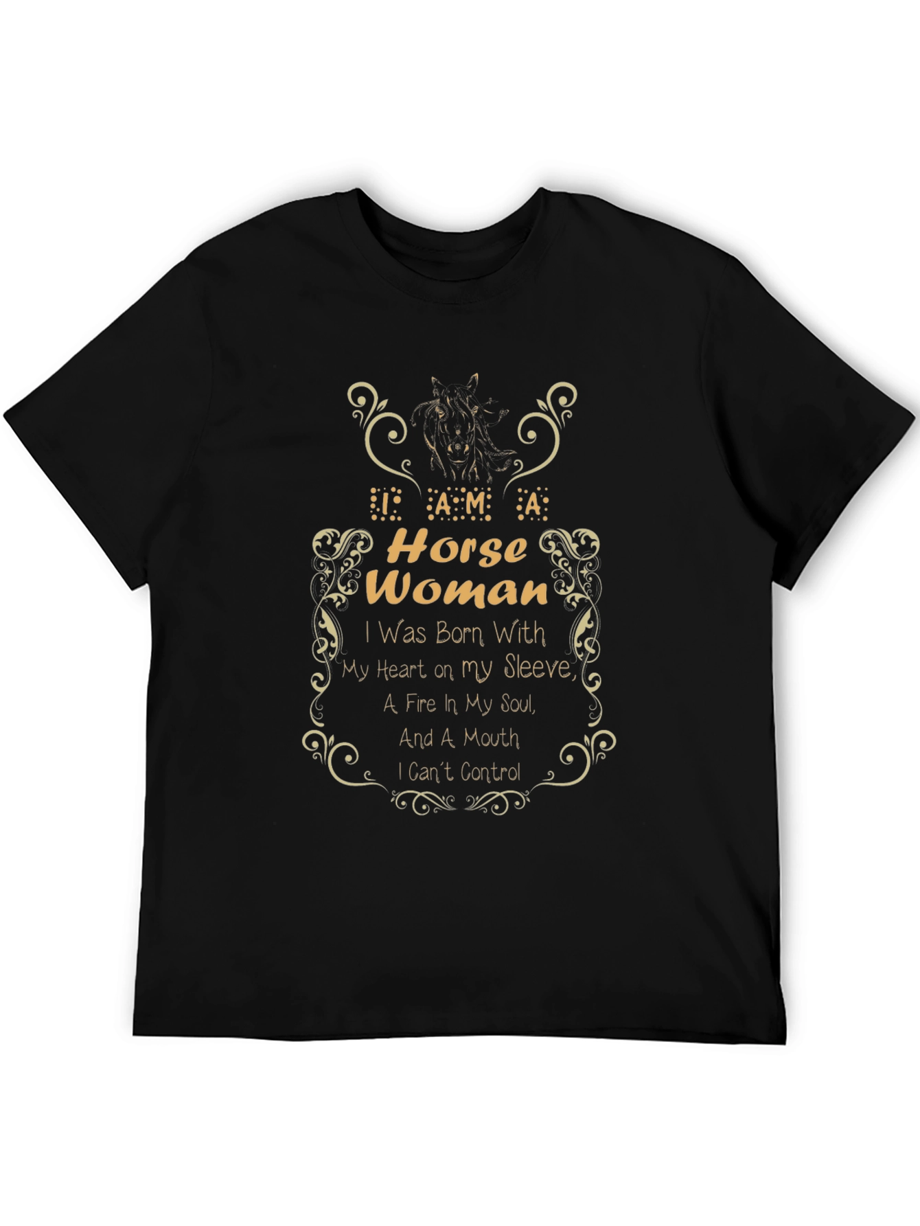 I Am a Horse Woman Graphic Tee