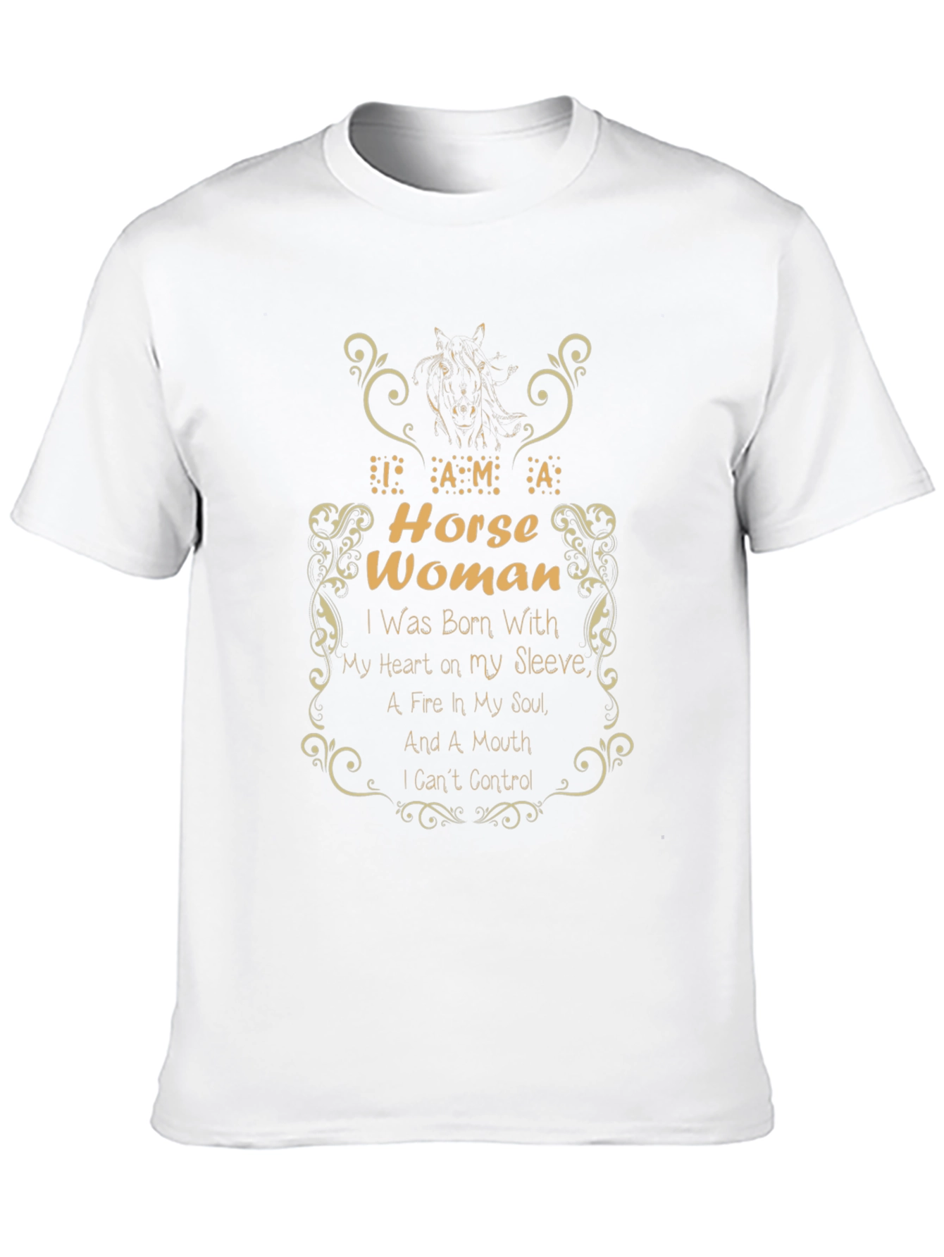 I Am a Horse Woman Graphic Tee