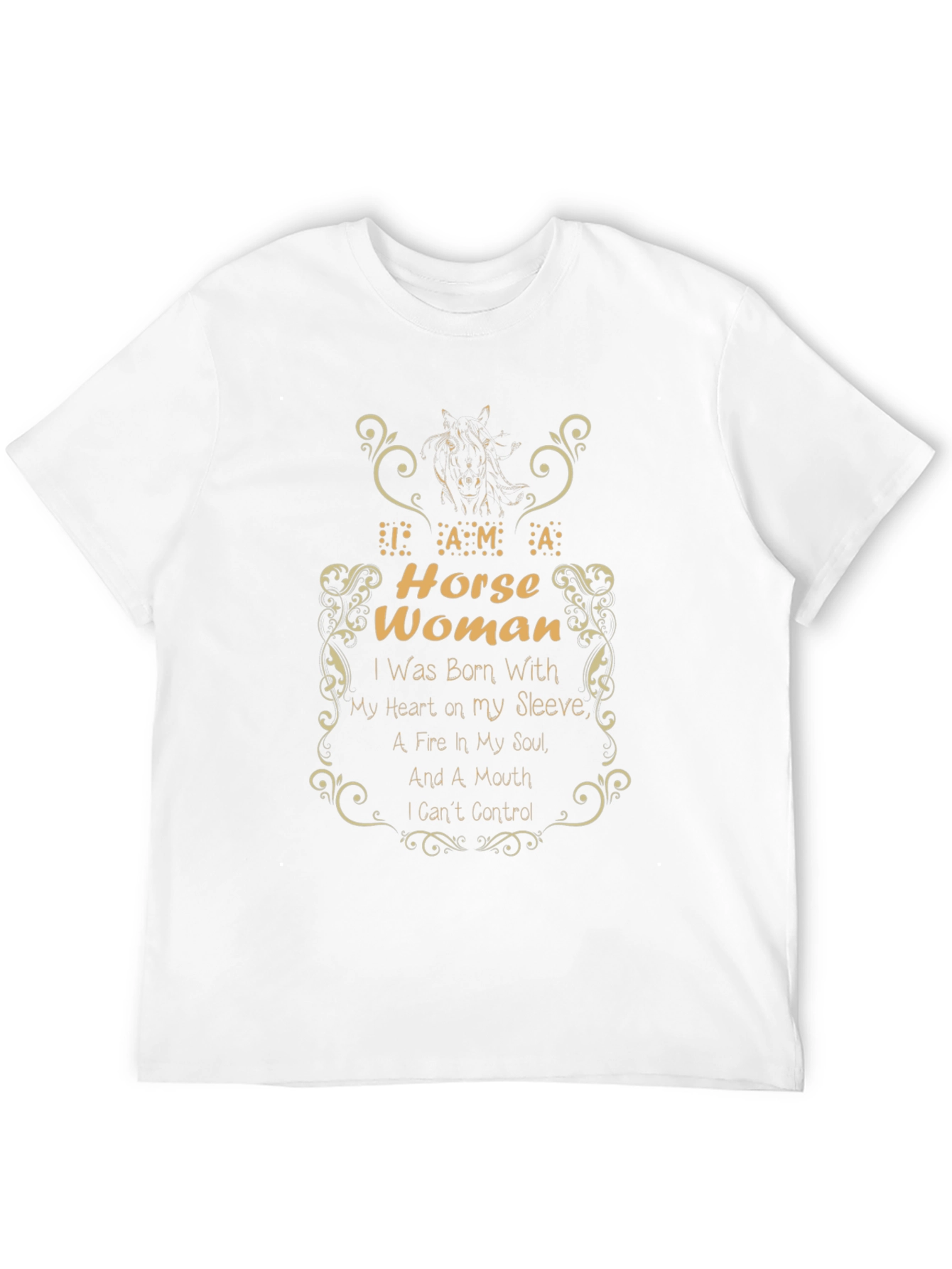 I Am a Horse Woman Graphic Tee