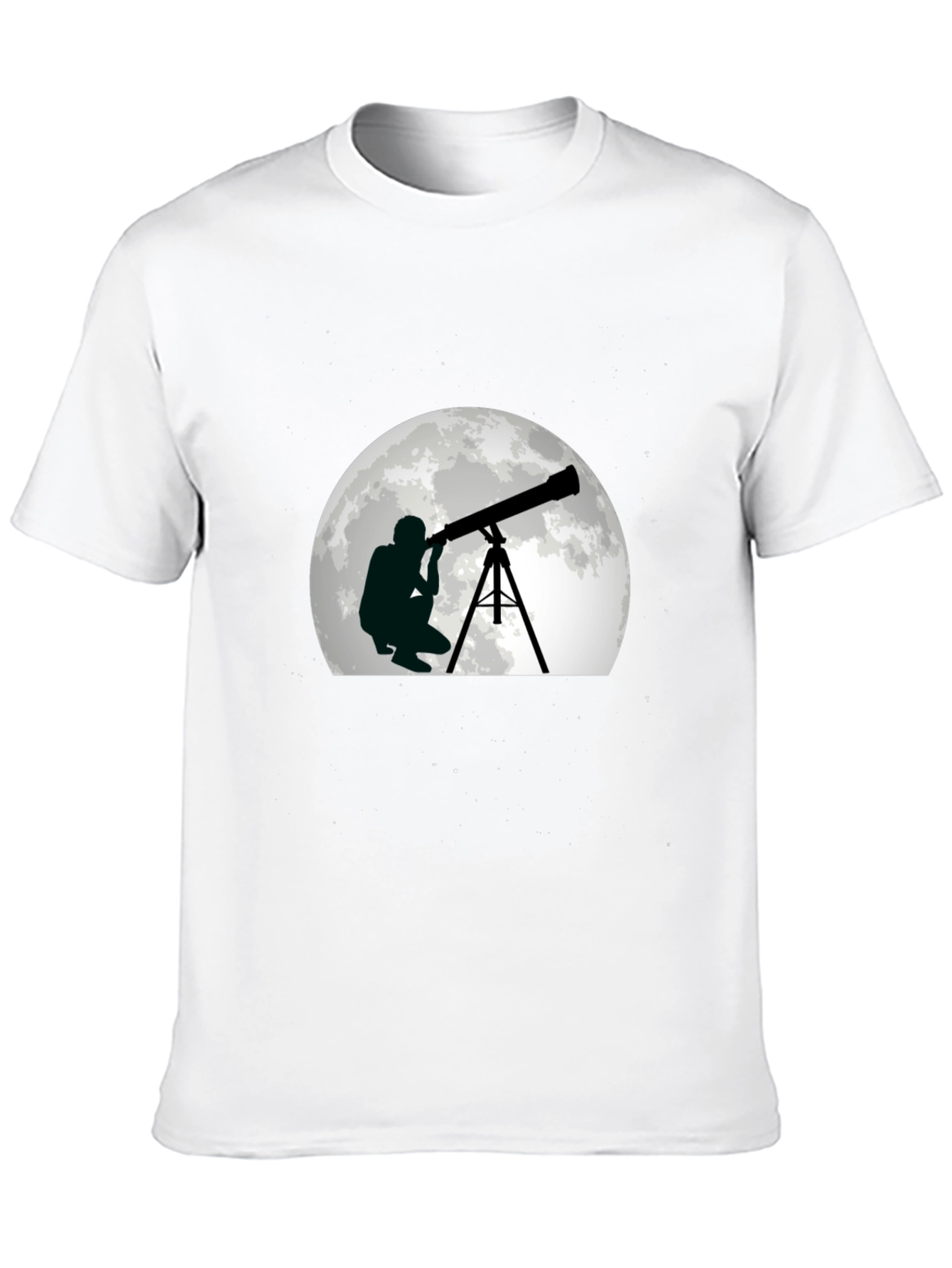 Telescope Stargazer Graphic T-Shirt