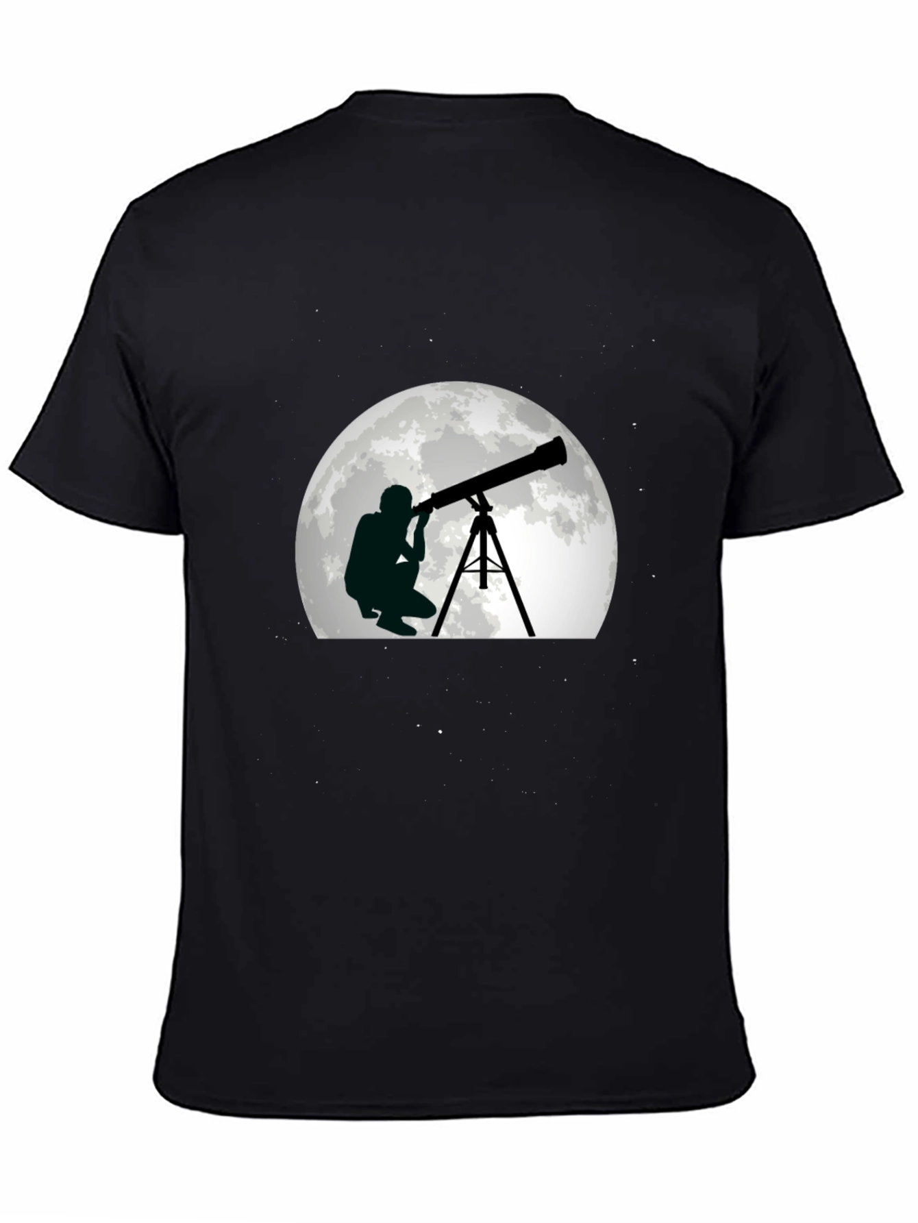 Telescope Stargazer Graphic T-Shirt