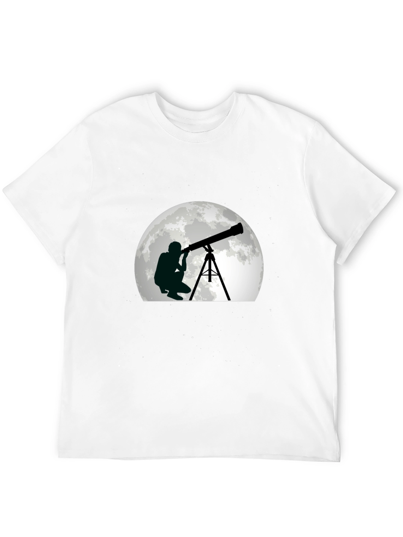 Telescope Stargazer Graphic T-Shirt
