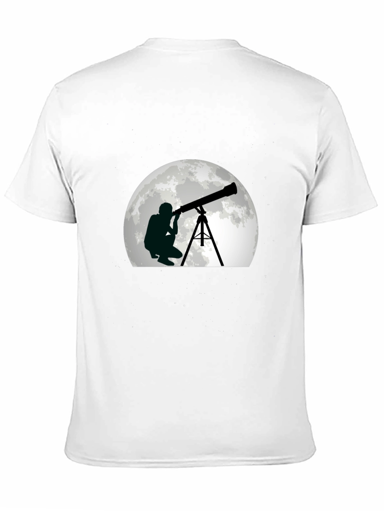 Telescope Stargazer Graphic T-Shirt