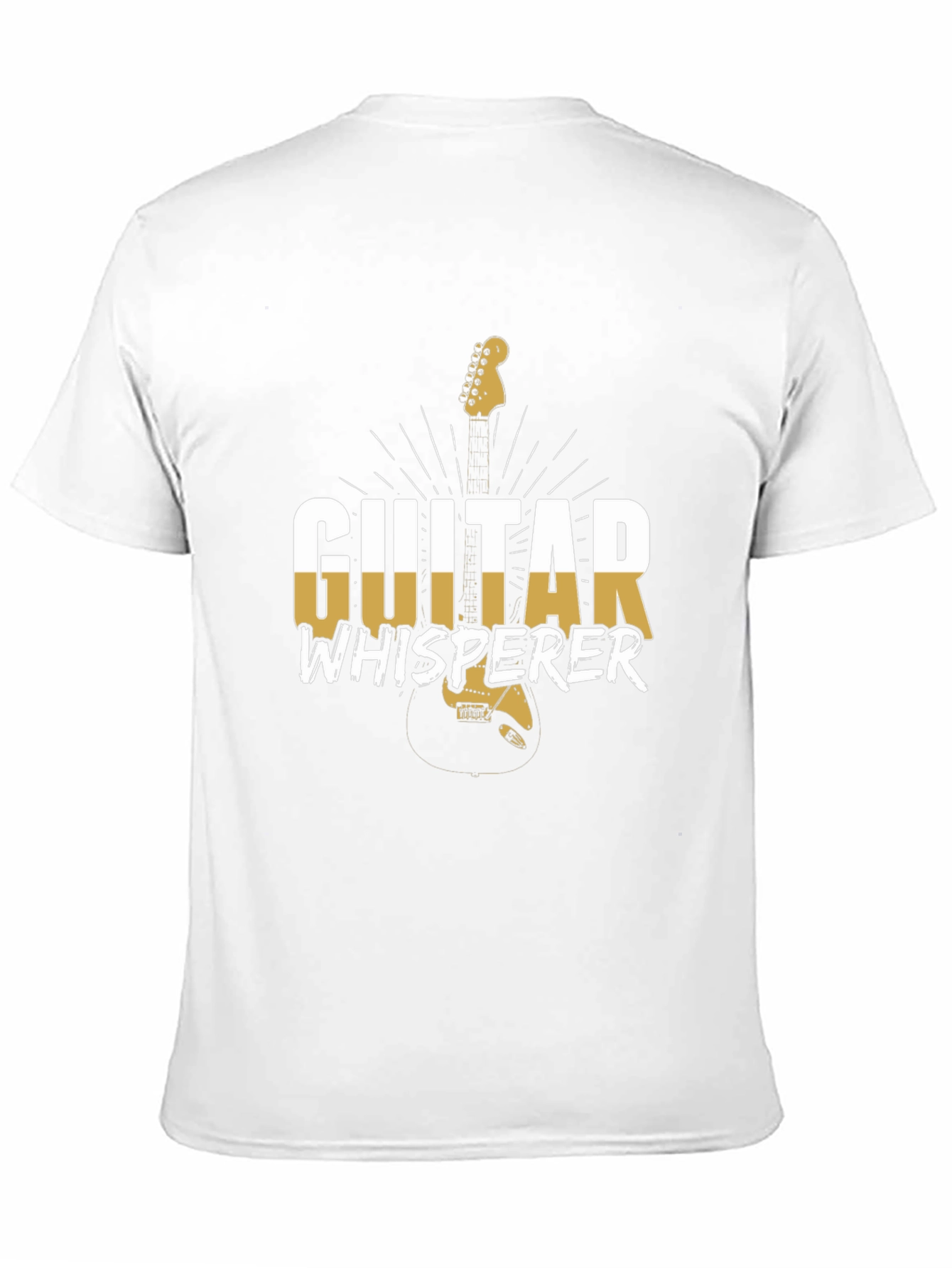 Guitar Whisperer Graphic Tee - Black Cotton T-Shirt