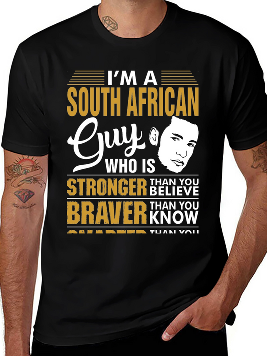 South African Guy Graphic Tee - Menswear