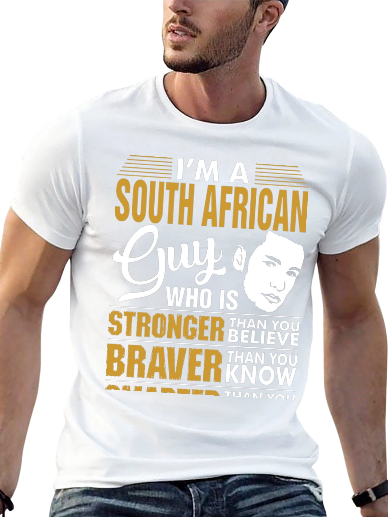South African Guy Graphic Tee - Menswear