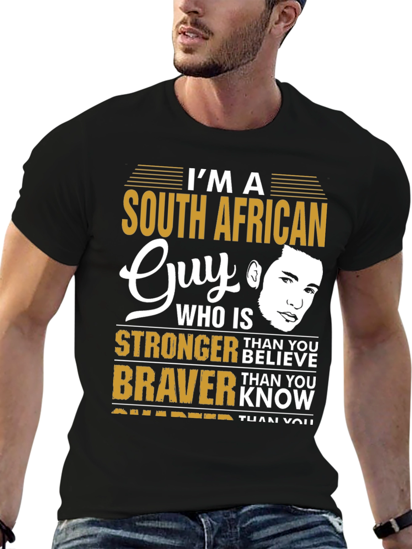 South African Guy Graphic Tee - Menswear