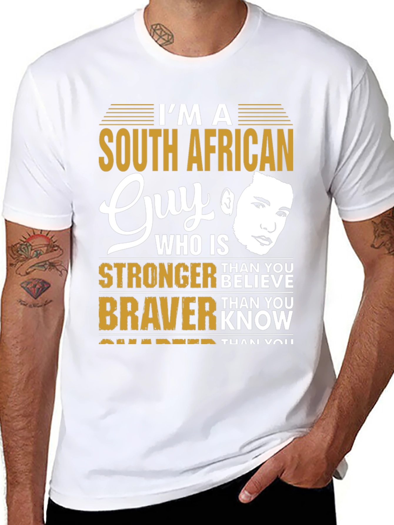South African Guy Graphic Tee - Menswear