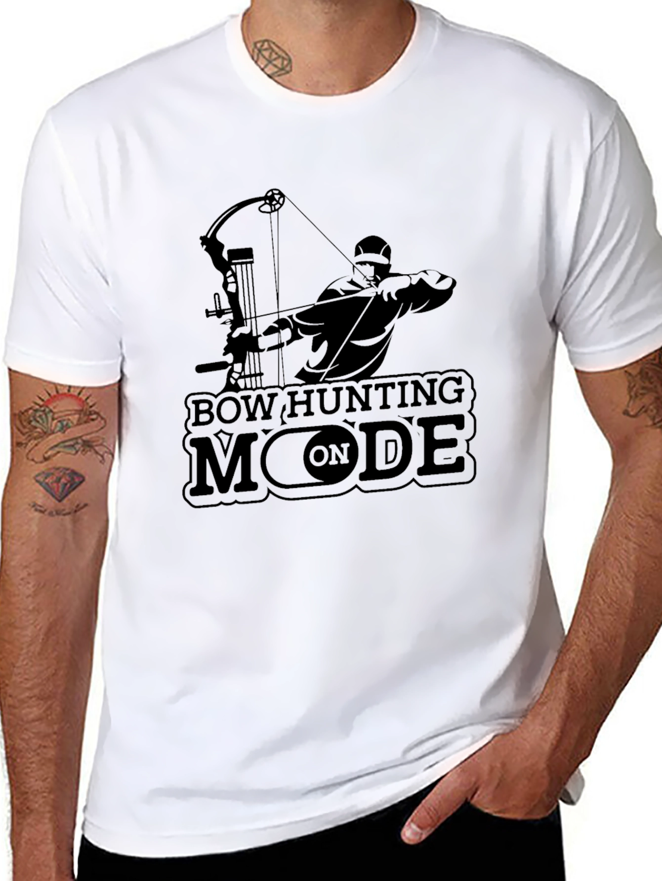 Bow Hunting Mode On Graphic T-Shirt