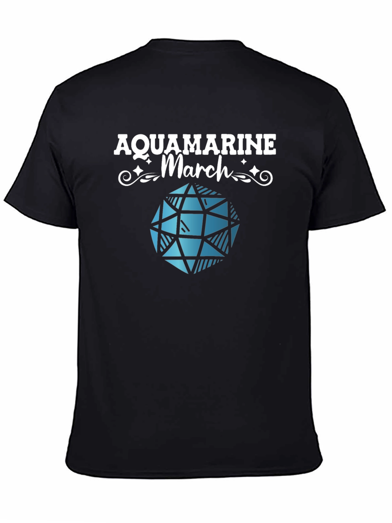 Aquamarine March Gemstone T-Shirt