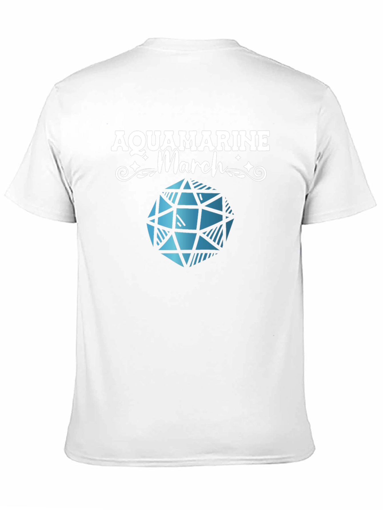 Aquamarine March Gemstone T-Shirt