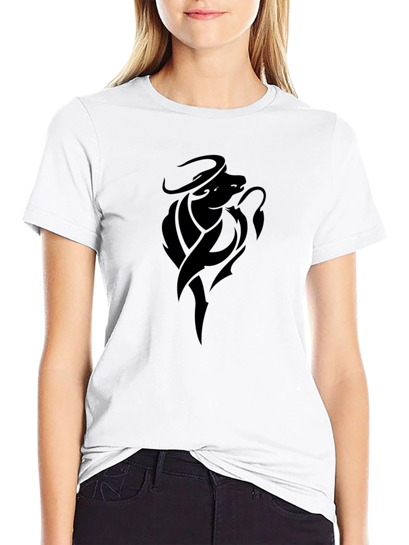 Black Bull Graphic Tee - Mens Casual Shirt