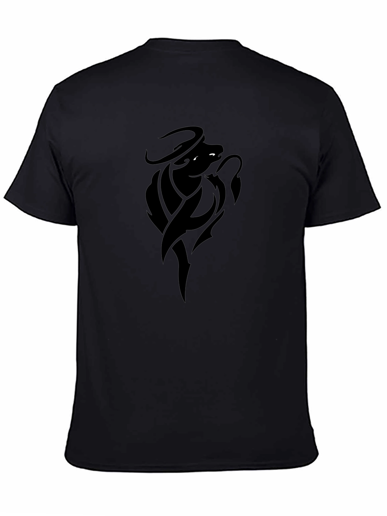 Black Bull Graphic Tee - Mens Casual Shirt
