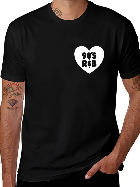 90s R&B Heart Graphic T-Shirt