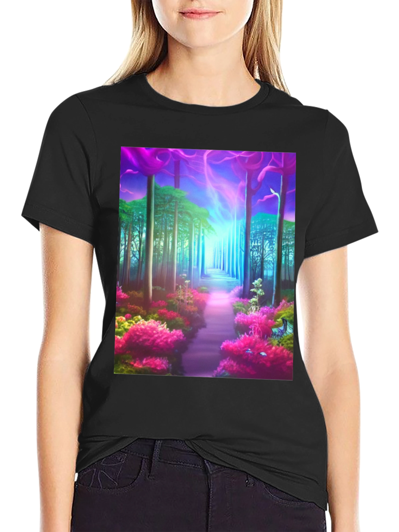 Enchanted Forest Graphic T-Shirt
