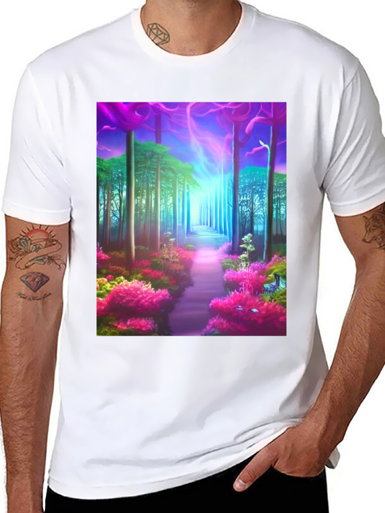 Enchanted Forest Graphic T-Shirt