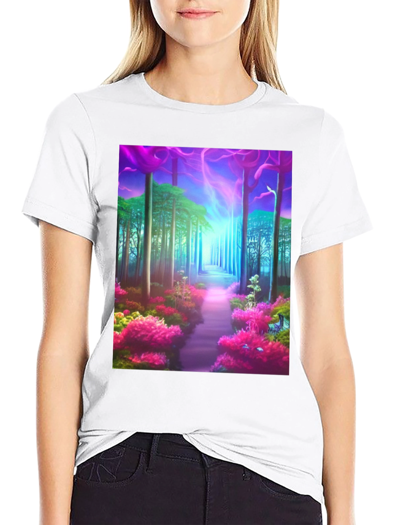 Enchanted Forest Graphic T-Shirt