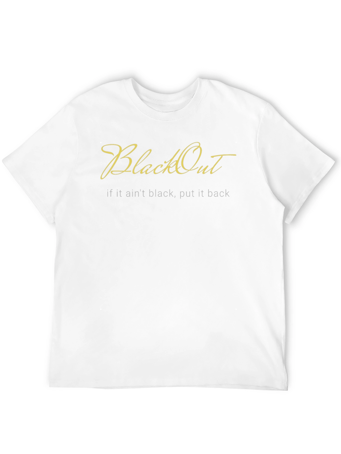 BlackOut Graphic T-Shirt