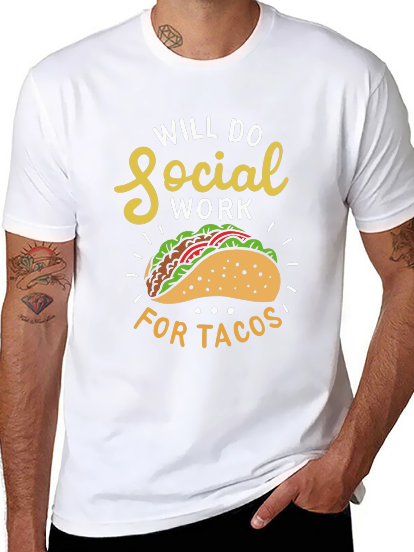 Social Work for Tacos Graphic T-Shirt