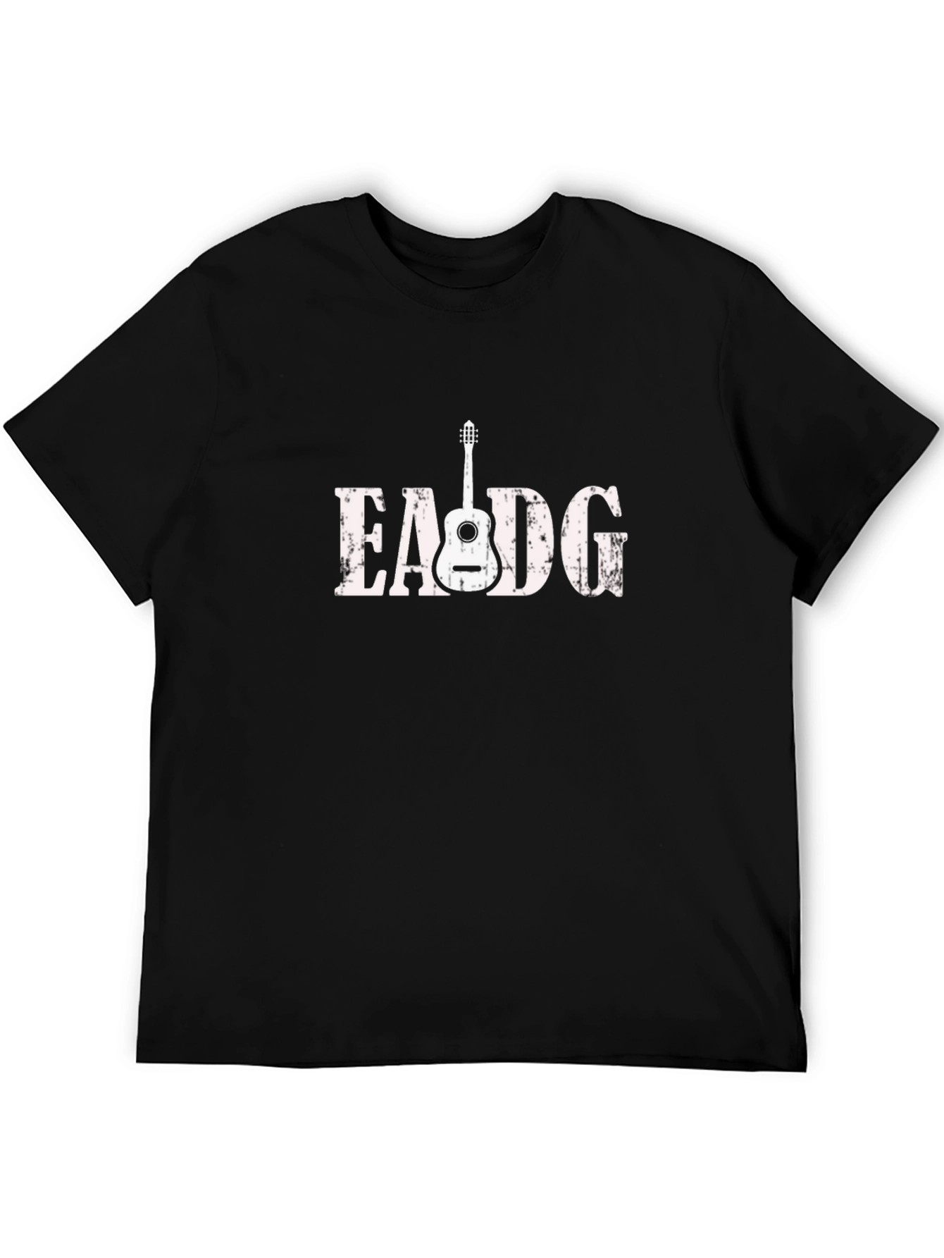 EADG Guitar String T-Shirt - Music Lover Tee