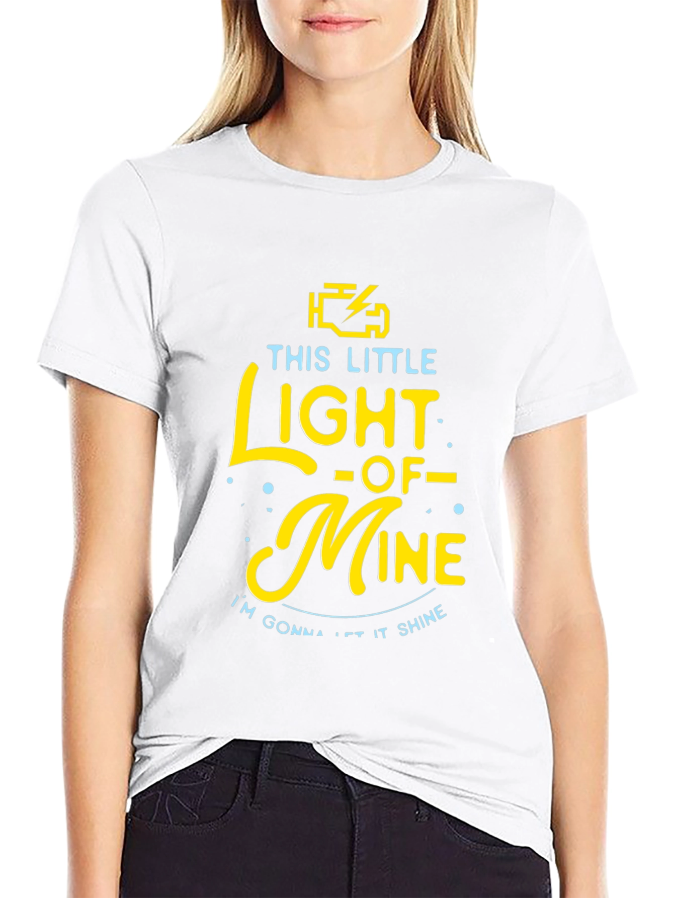 Check Engine Light This Little Light of Mine T-Shirt