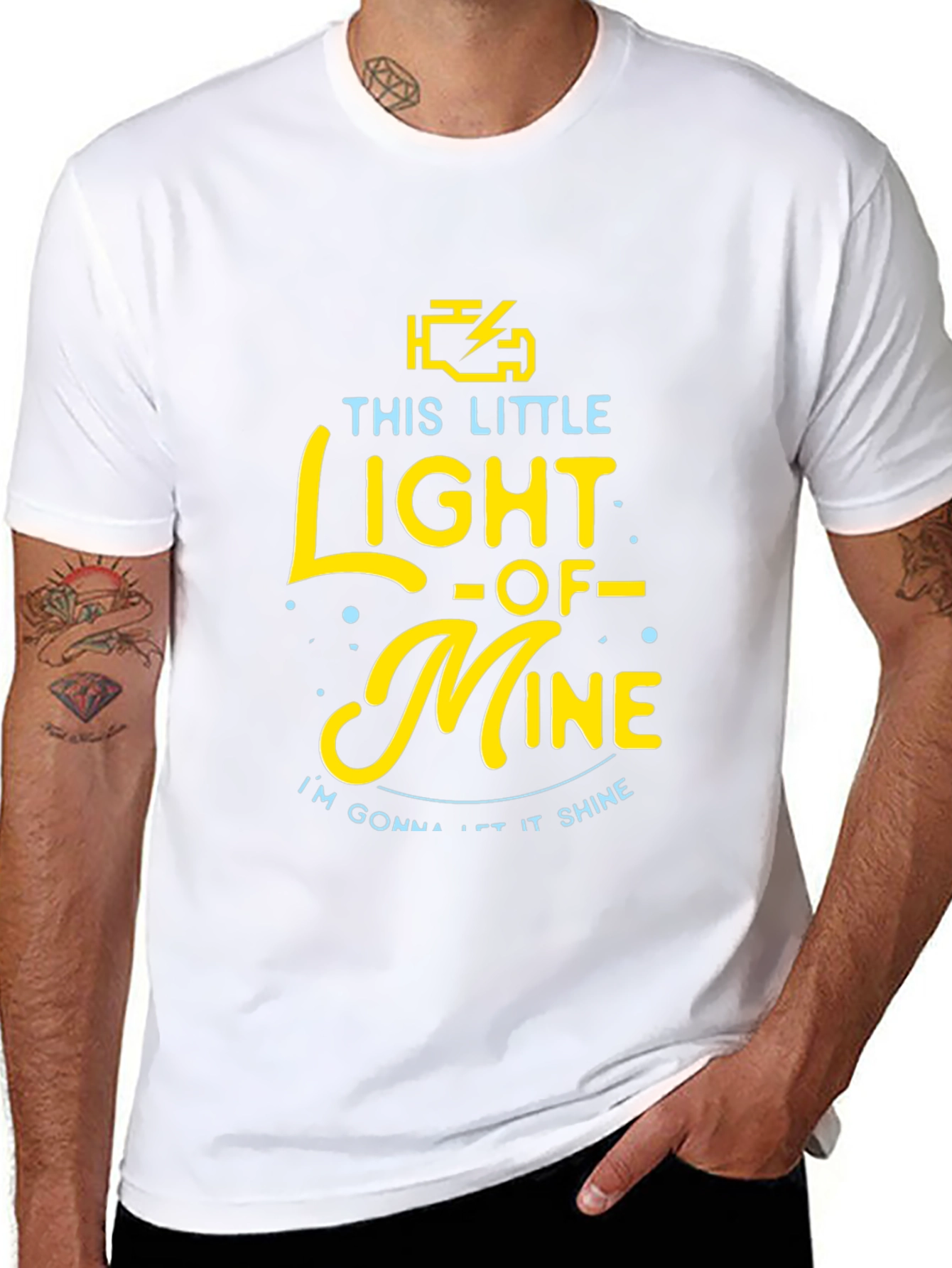 Check Engine Light This Little Light of Mine T-Shirt
