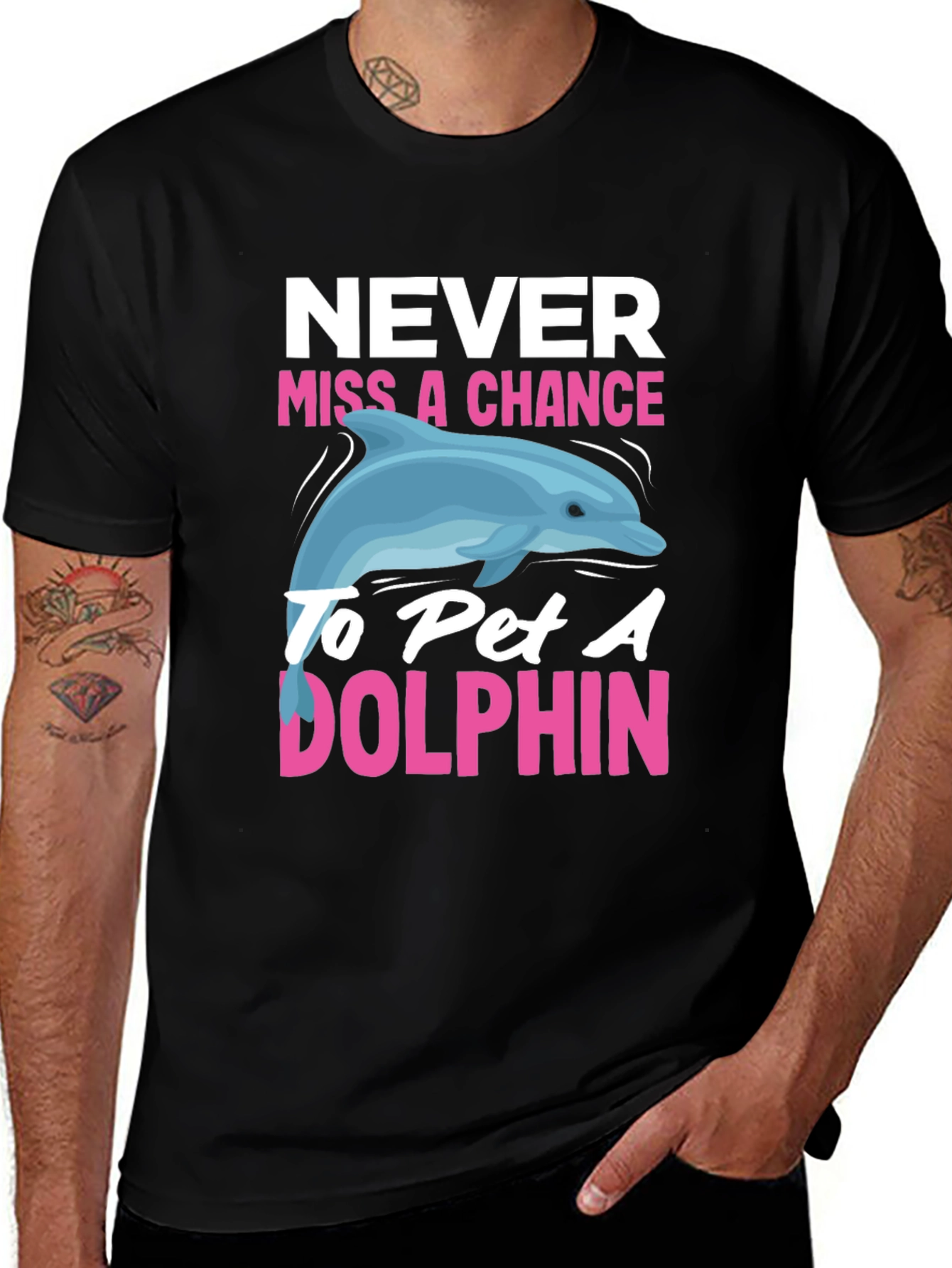 Never Miss a Chance to Pet a Dolphin T-Shirt