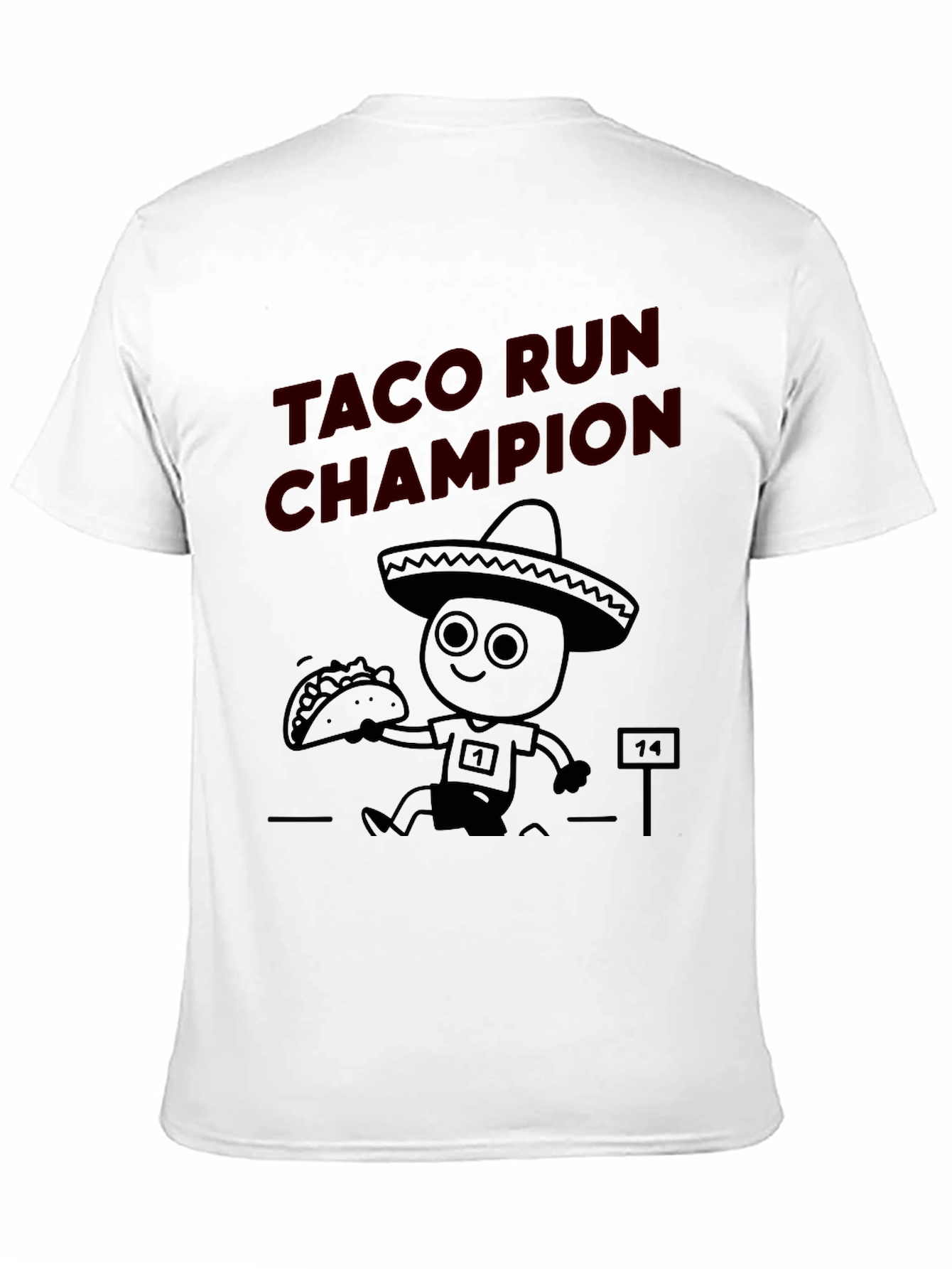 Taco Run Champion Graphic T-Shirt