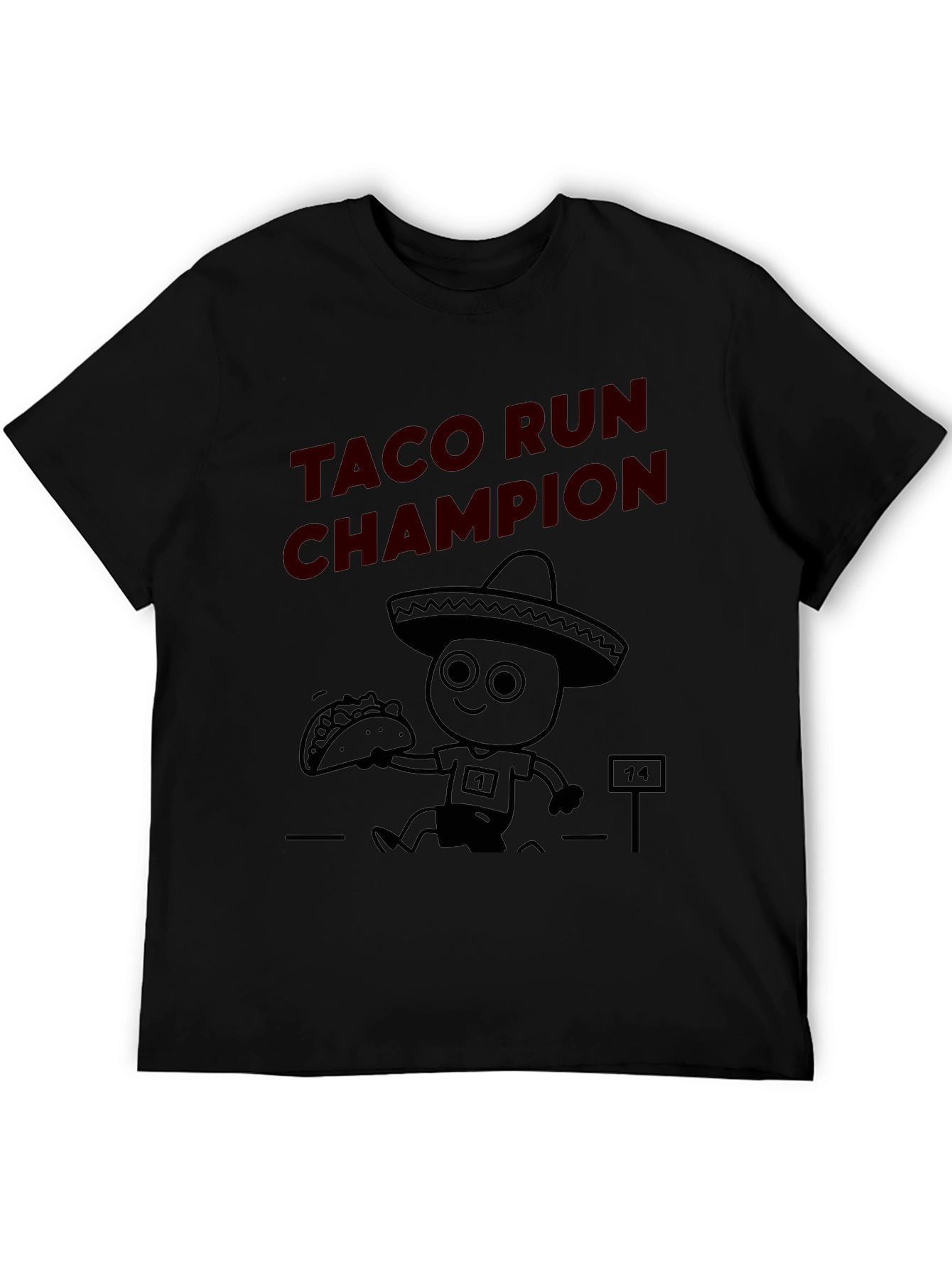 Taco Run Champion Graphic T-Shirt