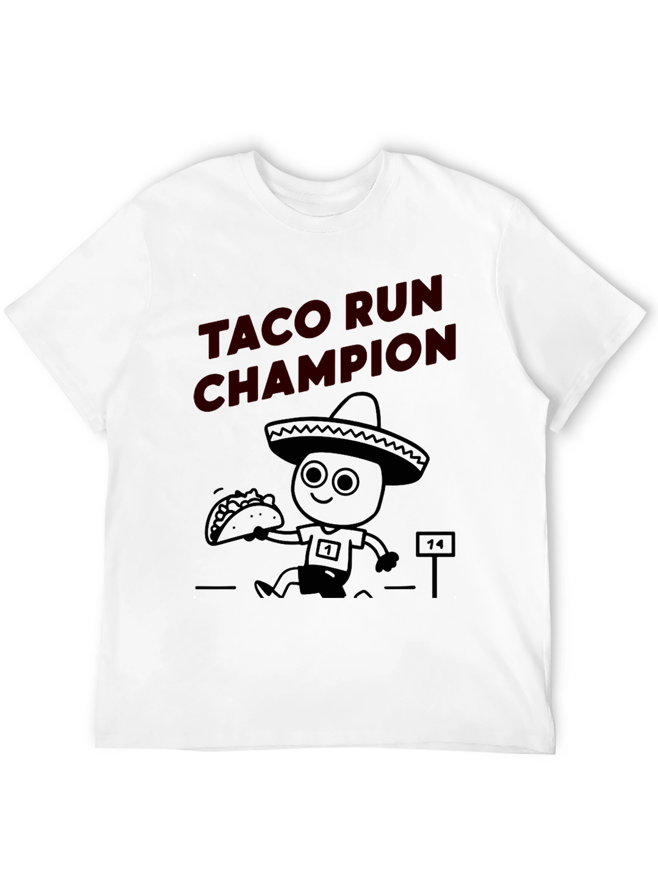 Taco Run Champion Graphic T-Shirt