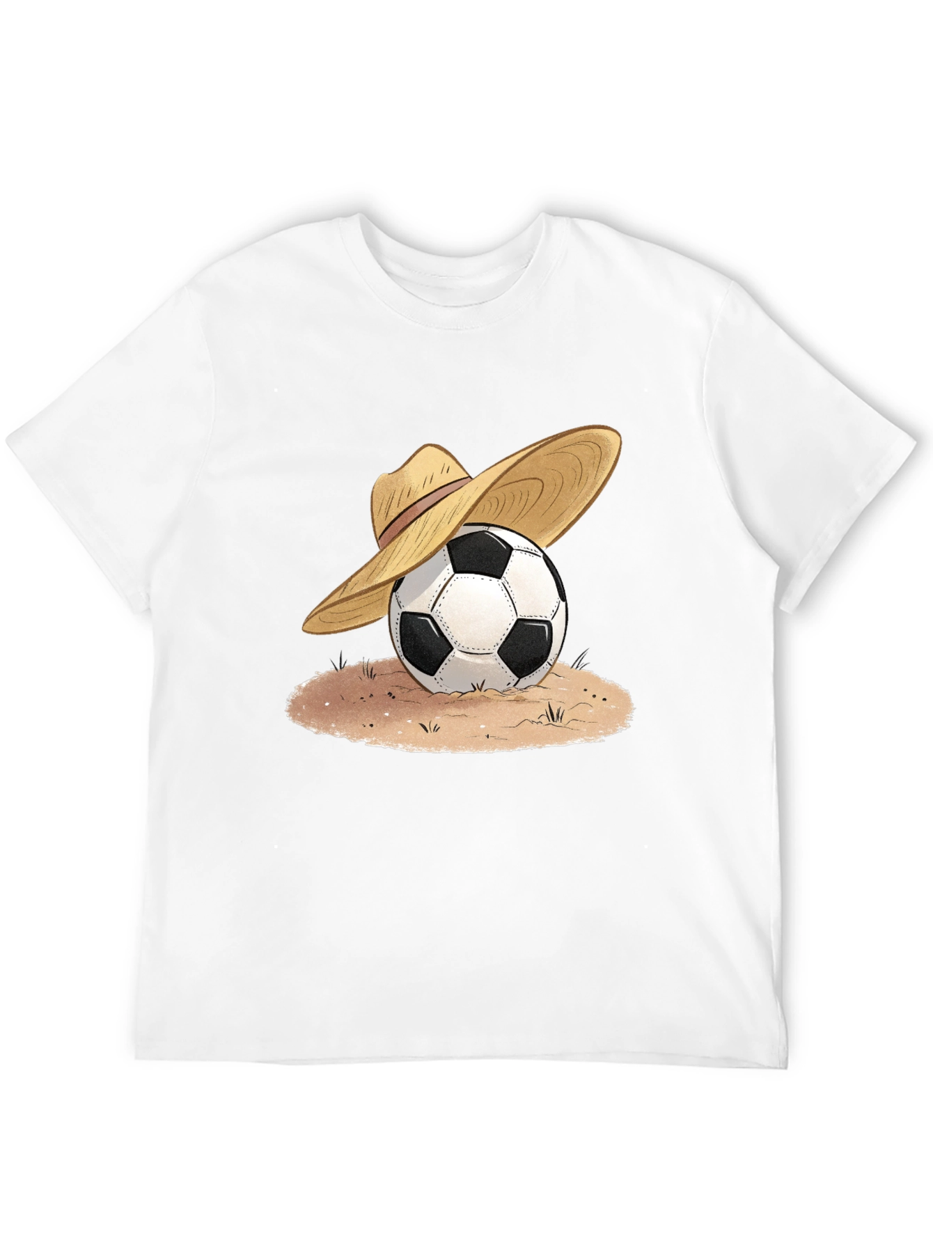 Soccer Ball Sombrero Graphic Tee